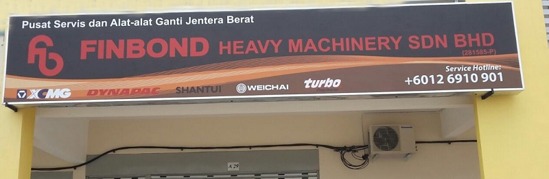 New Service Spare Part Center In Kuantan Pahang And Mukah Sarawak Finbond Heavy Machinery Sdn Bhd